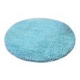 thumbnail image 4 of Alfombra redonda antideslizante de microfibra para baño, absorbente, 80 cm de diámetro, azul Dia. 80cm, 4 of 5