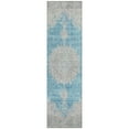 thumbnail image 2 of Addison Rugs Chantille Indoor/Outdoor Traditional Vintage Teal Washable Runner Rug, 2'3" x 7'6", 2 of 6