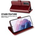 thumbnail image 5 of Galaxy S21 FE 5G Wallet Case,6.4 inch,MONASAY [Included Screen Protector][RFID Blocking] Flip Folio Leather Cell Phone, 5 of 5