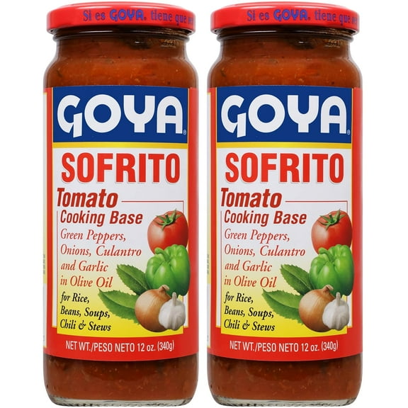 Goya Sofrito Tomato Cooking Base, 12 Ounce (Pack of 2)