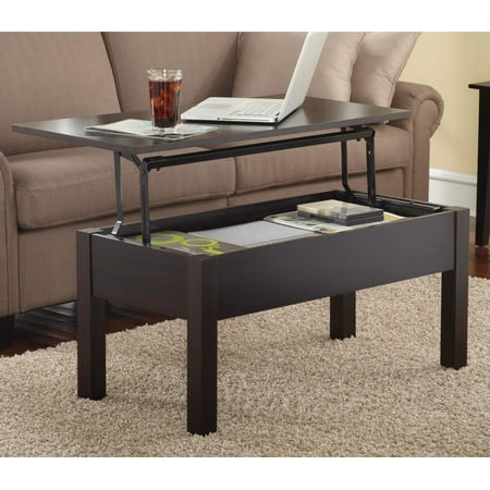 Mainstays Lift-Top Coffee Table, Multiple Colors (Best Wood For Coffee Table Top)