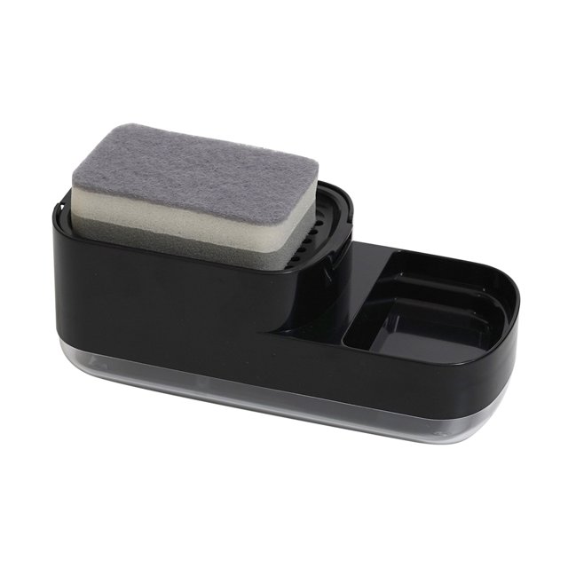 Dispensador de detergente Práctico plato de cocina Caja de jabón Cocina Baño Suministros JShteea El nuevo