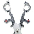 thumbnail image 2 of 10 1/4" Silver Bodice Renaissance Scissor Dagger for EDC use, Renaissance Props, and Cosplay Costumes, 2 of 5