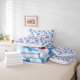 thumbnail image 6 of Feelyou Bowknot Cherry Bedding Comforter Set 7pcs, Dreamy Fairy Princess King Bedding Sets, 6 of 8