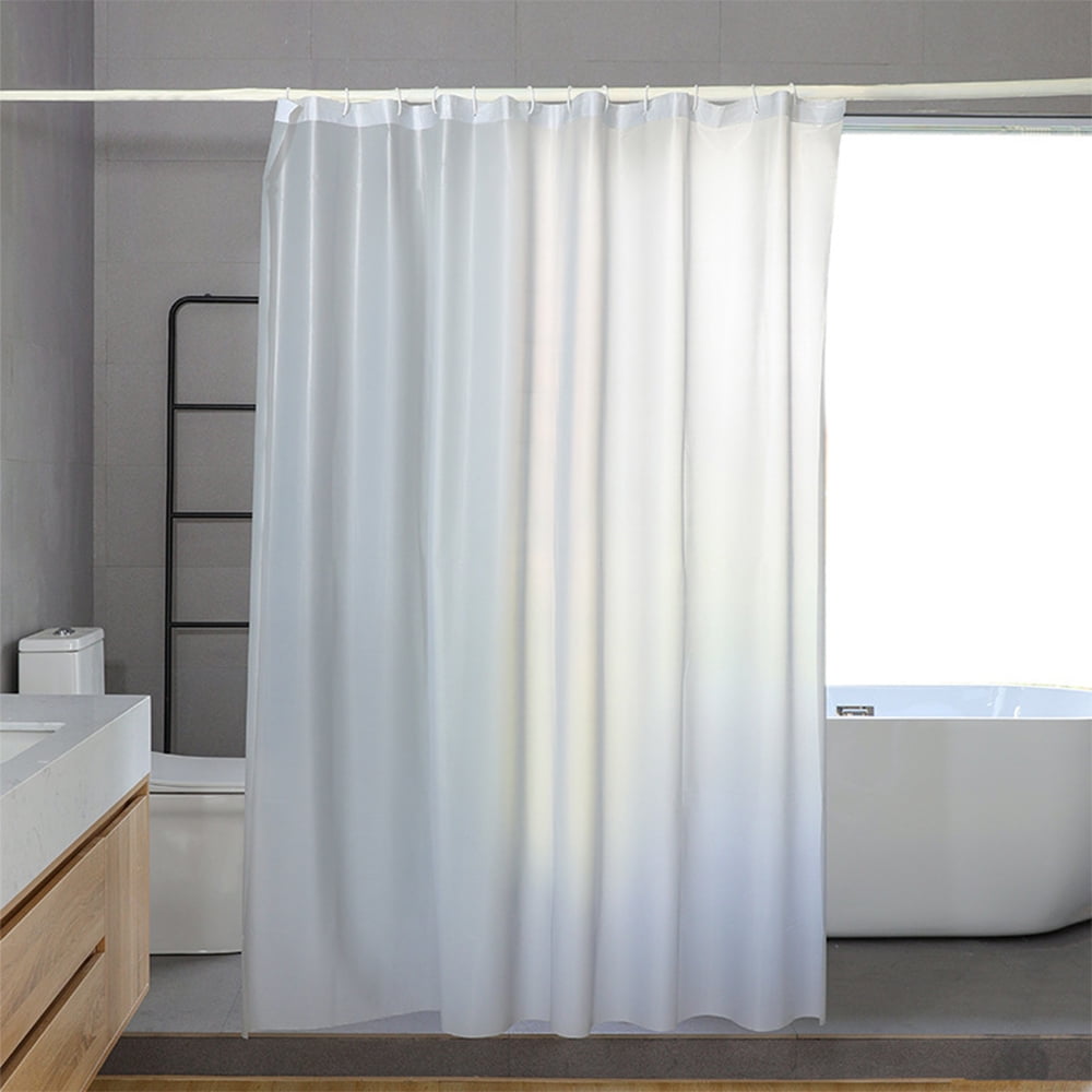 NEW Modern Bath Shower Curtain with Ring Hooks 180 x 180 cm 