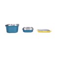 thumbnail image 4 of Boîte à Bento en Acier Inoxydable 1,2l, Boîte à Lunch Étanche à Double Couche Scellée pour École Pique-Nique, 4 of 8