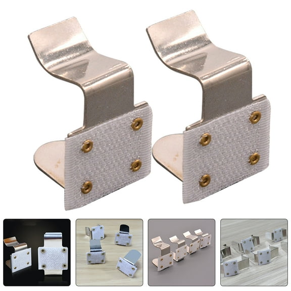 FRCOLOR 20pcs Metal Tablecloth Clips Securely Fixing Table Skirts Clips Tablecloth Clips Tablecloth Cover Clamps Nonslip Metal Clips Table Cover Clips