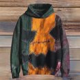 thumbnail image 2 of Tisuna Halloween Hoodies For Men Graphic Print Long Sleeve Hooded Tops Soft Men Festival Theme Party Casual Wear Size L, 2 of 3