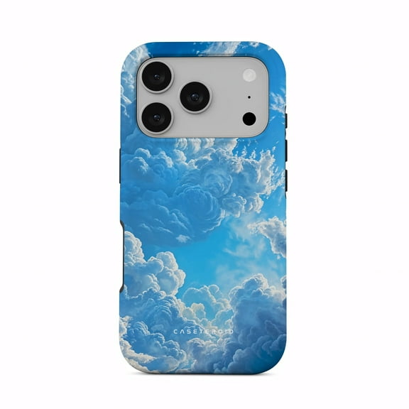 CASETEROID Tough Case for iPhone 17 Pro – Dual-Layer Protection, Shockproof [Compatible with MagSafe] – Tranquil Skyward Horizon Case