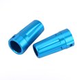 thumbnail image 3 of Nudillos traseros de dirección de aleación de aluminio para coche RC para Axial Rock Racer 90026 Crawler (azul), 3 of 9