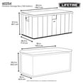thumbnail image 3 of 150 Gal. Heavy-Duty Outdoor Resin Storage Deck Box, 3 of 5