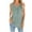 Summer01Green, variant on ylioge Tank Tops for Women, Womens Summer Vest Casual Loose V Neck Sleeveless Solid Color Hollow Out Halter Tops Blouses Shirts Summer