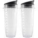 thumbnail image 1 of Vaso de 32 onzas shaofei con Tapa sellada para licuadora Ninja Auto-IQ, 1 of 5