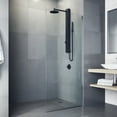 thumbnail image 4 of VIGO Gardenia 39 in. H x 4 in. W 2-Jet Shower Panel System with Adjustable Round Head and Hand Shower Wand in Matte Black, 4 of 10