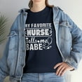 thumbnail image 7 of My Favorite Nurse Calls Me Babe Shirt, Christmas Gift, Birthday - ID: 672, 7 of 7