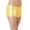 Gold, variant on Jacenvly Clearance Summer Stretch Legging for Ladies Biker Shorts Kids Girls Fitness Dance Pants Solid Color Leg Pants Yoga Quick-Drying Shorts Sports Pants