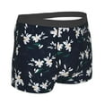 thumbnail image 2 of KLL Lilies Flowers Men's Cotton Boxer Briefs Underwear-Medium, 2 of 8