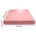 thumbnail image 3 of Protège-matelas Ajusté Imperméable - Housse de Lit Respirante et Silencieuse en Polyester Ultra Doux, Anti-Taches, Résistante à l'Huile, Lavable à la Machine, Rose, JKODE, 3 of 7