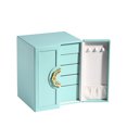 thumbnail image 2 of Amdohai Jewelry Box Organizer Storage Organizer 5 Layer Double Door Design Watch Case Display Storage Case for Rings Earrings Necklace, 2 of 7
