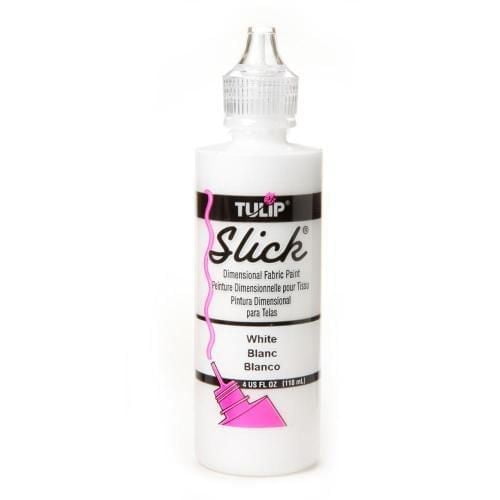 Tulip Dimensional Fabric Paint 4 fl oz White, Dimensional fabric paint