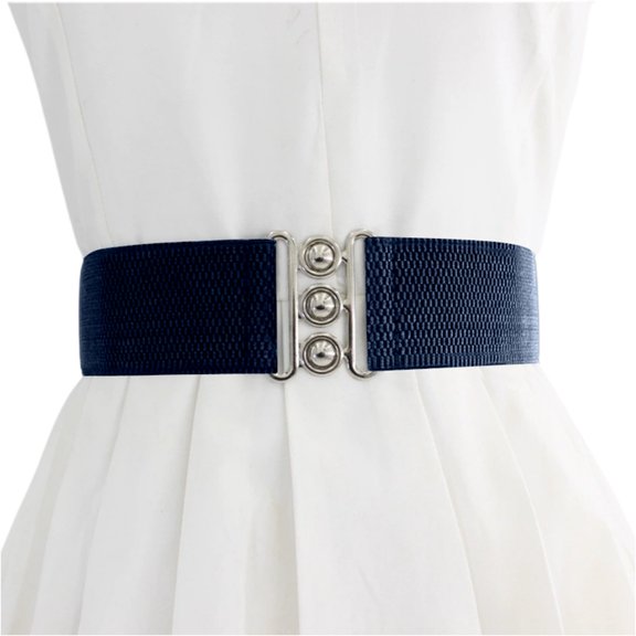 Versatile Elastic Belt Women Fashion Seasonal Accessory Suitable Dresses Casual Wear Stretchy Waistband