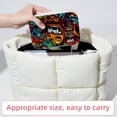thumbnail image 6 of Graffiti Portable Velvet Travel Organizer with Removable Compartment – Earring Holder & Necklace Stand – Gift, 6 of 7