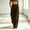 0_ Brown, variant on Womens Cargo Wide Leg Pants, High Waist Button Front with Multi Pockets, Textured Weave Fabric for Outdoor Everyday Styling Green XL