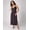 Black, variant on Breathe Sleepwear Gown Black XL Women's
