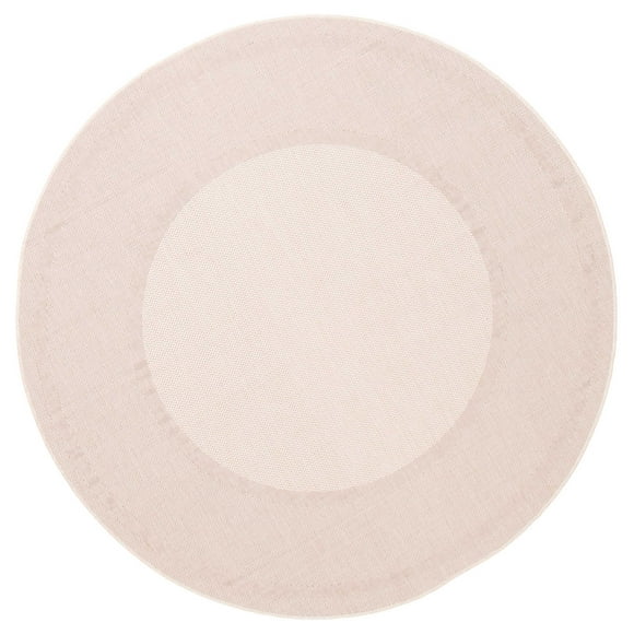 Tapis en Jute Natura Beige, Ivoire Polypropylène 6 Pieds7 Pouces x 6 Pieds7 Pouces