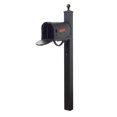 thumbnail image 2 of Floral Curbside Mailbox and Springfield Direct Burial Mailbox Post Smooth Square, 2 of 7
