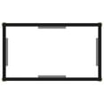 thumbnail image 4 of vidaXL Table Console Transparent 60x35x75 cm Verre Trempé, 4 of 5