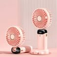Christmas Clearance Handheld Folding Fan Portable Electric Cold christmas-clearance-handheld-folding-fan-portable-electric-cold