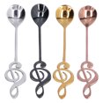 thumbnail image 2 of Stirring Spoon, Musical Notes Spoon  Safe Easy To Use  for Tea for Festivals for Dishes for Anniversaries for Dessert for Advertising Promotion, 2 of 8
