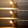 thumbnail image 2 of Dog Lamp - Super Cute Fun Desk Lamp for Kids Room Bedside Nightstand, Dimmable Touch Control Wood LED Bedroom Lamp, Unique Gift for Boys Girls Dorm Farmhouse Decor, 2 of 8