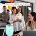 thumbnail image 4 of Vaso de café SHOW-YA Mint, 12 oz, regalo para hermana con llavero, 4 of 6