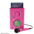thumbnail image 1 of Singsation Classic Bluetooth Karaoke Machine/Speaker with Wired Microphone - Pink, 1 of 6