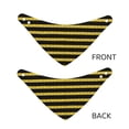 thumbnail image 6 of Goofa Gold Glitter Pattern Pet Scarf Bandana - Adjustable and Comfortable,Dog Scarf Bib Kerchief Breedfor Dogs and Cats-Large, 6 of 8