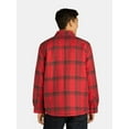 thumbnail image 2 of George Men's & Big Men's Fleece Lined Flannel Shirt Jacket, Sizes S-3XL, 2 of 4