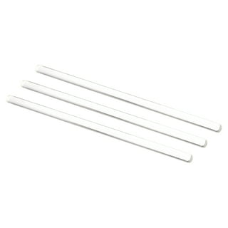 GLASS SWIZZLE STICKS - Ecofriendly Mini Stirring Rods - Set of 3