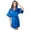 Blue, variant on Elegant Long Sleeve French Sleepwear Set for Women Satin Loungewear and Pajama Outfit Khaki，S