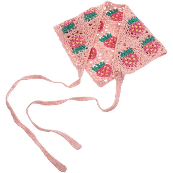 KAKOWELY Pink Bandana Scarf 1Pack for Daily Wear and Travel