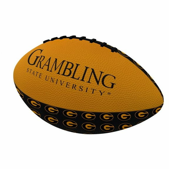 Logo Brands 144-93MR-3 Grambling Mini Size Rubber Footballl