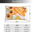 thumbnail image 2 of Salouo Sunflower Gnomes 2 Pattern Pillow Cases,1PC Pillow Covers with Envelope Closure Decorative Pillow Case for Bed Couch,Pillows Not Included-16"x24", 2 of 6