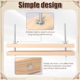thumbnail image 5 of Book Press Kit Wood Book Binding Tool Effective Bookbinding Press Kit Multifunctional Bookbinding Supplies Easy to Use and Portable for DIY Crafts Home, 5 of 10