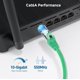 thumbnail image 4 of Cable Ethernet Matters Cat 6A, 10 Gbps, 38 m, blindado, verde, 4 of 8