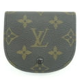 thumbnail image 1 of Pre-Owned LOUIS VUITTON Louis Vuitton Porte Monnaie Gusset M61970 Monogram Coin Case Wallet, 1 of 8
