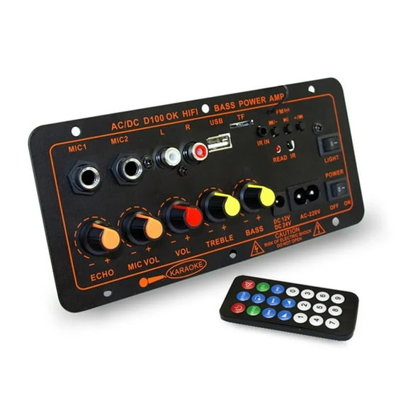 Power Amplifier Lossless Bass Sound for Subwoofer,for Car Home Speaker Bar Party