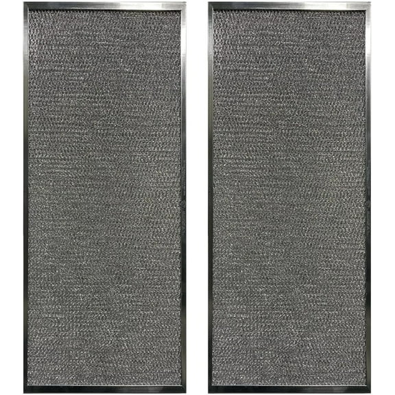 Compatible for  F50E1067 HVAC Furnace Aluminum Mesh Pre Post Filters 2 Pack 12-1/2" x 20" x 3/8"