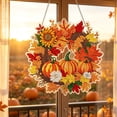 thumbnail image 2 of OVFUIZ Fall Diamond Art Painting Kits for Adults Pumpkin Sunflower Acrylic Window Hanging Decor DIY Sparkling Ornament Autumn Home Decoration, 2 of 6
