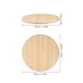 thumbnail image 2 of CIMAXIC Round Stool Seating Part Wood Easy to Clean for Office 1Pack, 2 of 8